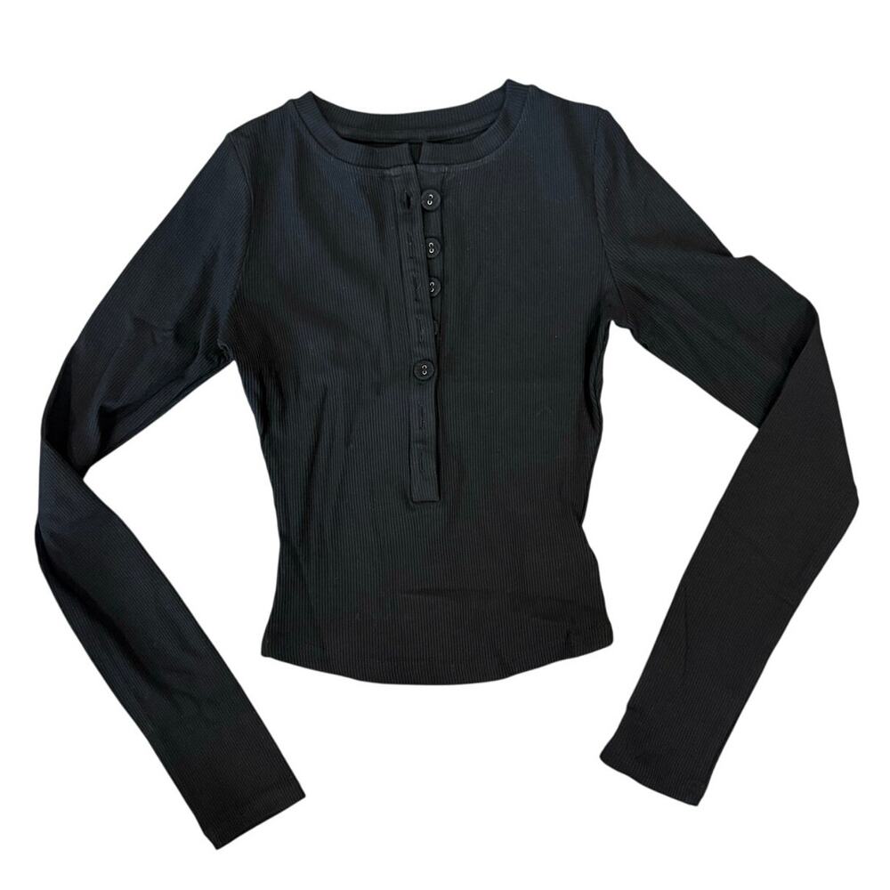 Commense Button Down Casual Stretch Everyday Long… - image 2